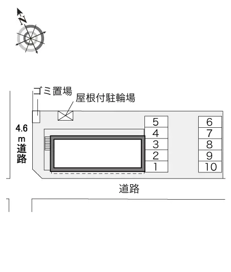 ★手数料０円★津市住吉町　月極駐車場（LP）